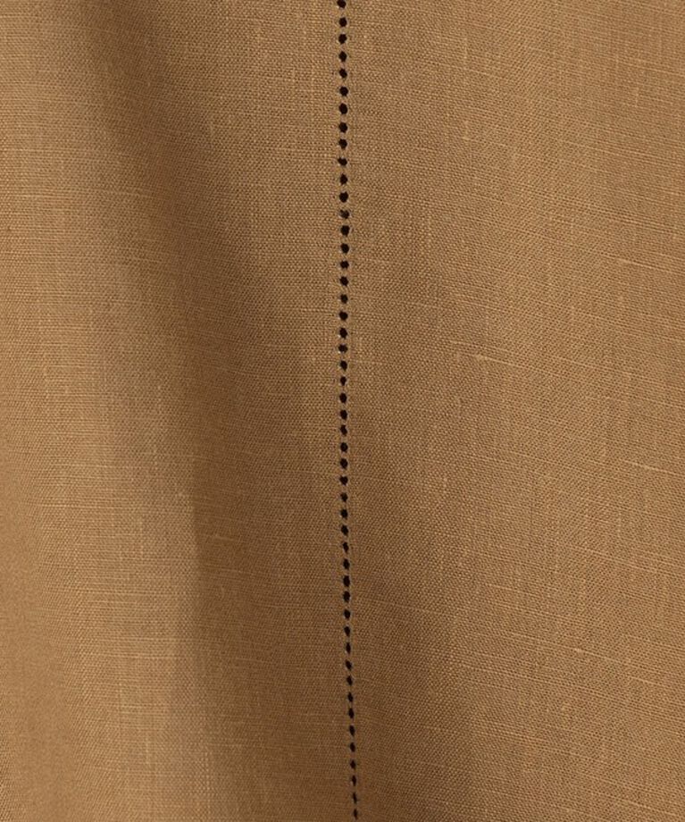 GALERIE VIE「フレンチリネン スタンドカラーシャツ」|シャツ・ブラウス|