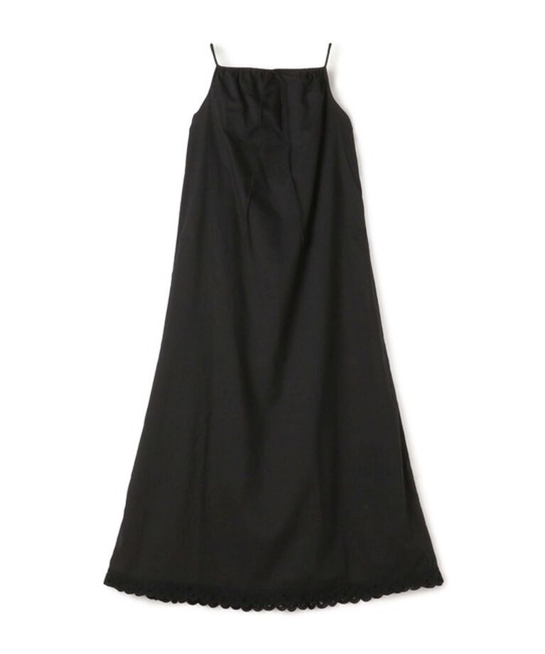 TOMORROWLAND GOODS「BY MALENE BIRGER ELIZABETH コットン キャミソールドレス」|ワンピース|19 ブラック