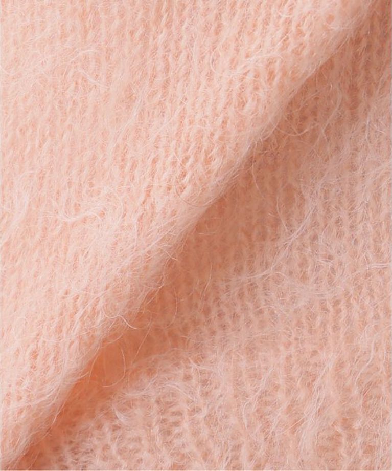 IENA LA BOUCLE「AURALEE/オーラリー BRUSHED SUPER KID MOHAIR MIX ニット A24AT06KM」|ベスト・ジレ|