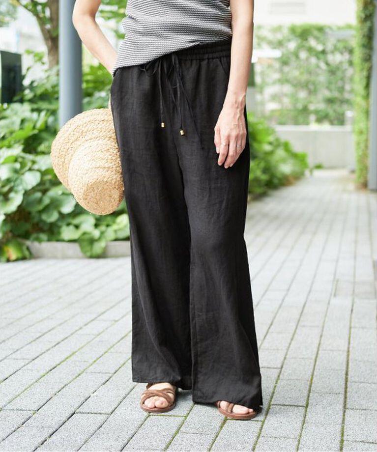 IENA LA BOUCLE「IENA LA BOUCLE リネンブロードイージーパンツ」|その他|