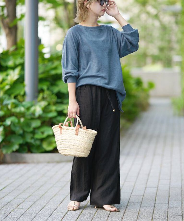 IENA LA BOUCLE「IENA LA BOUCLE リネンブロードイージーパンツ」|その他|