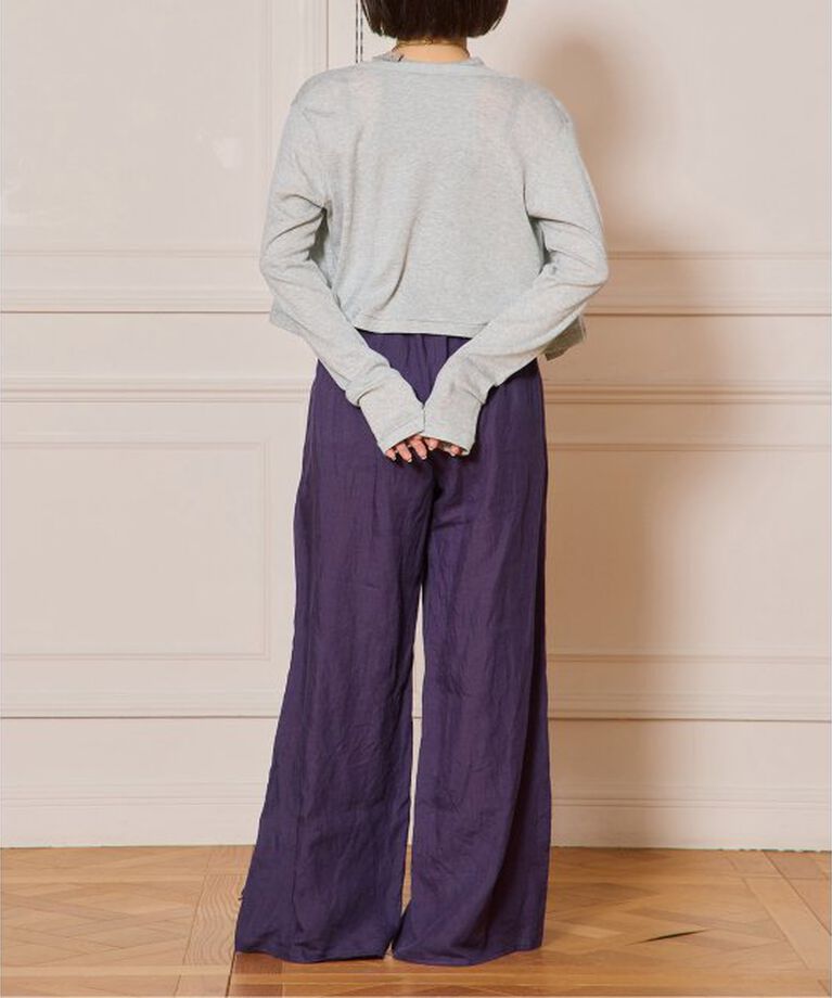 IENA LA BOUCLE「IENA LA BOUCLE リネンブロードイージーパンツ」|その他|