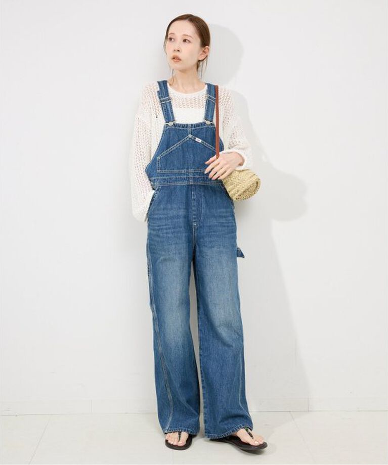 SLOBE IENA「KECH LeS ESSENTIELS RAFFIA LEATHER FLAP MINI KBG-2341」|かごバッグ|