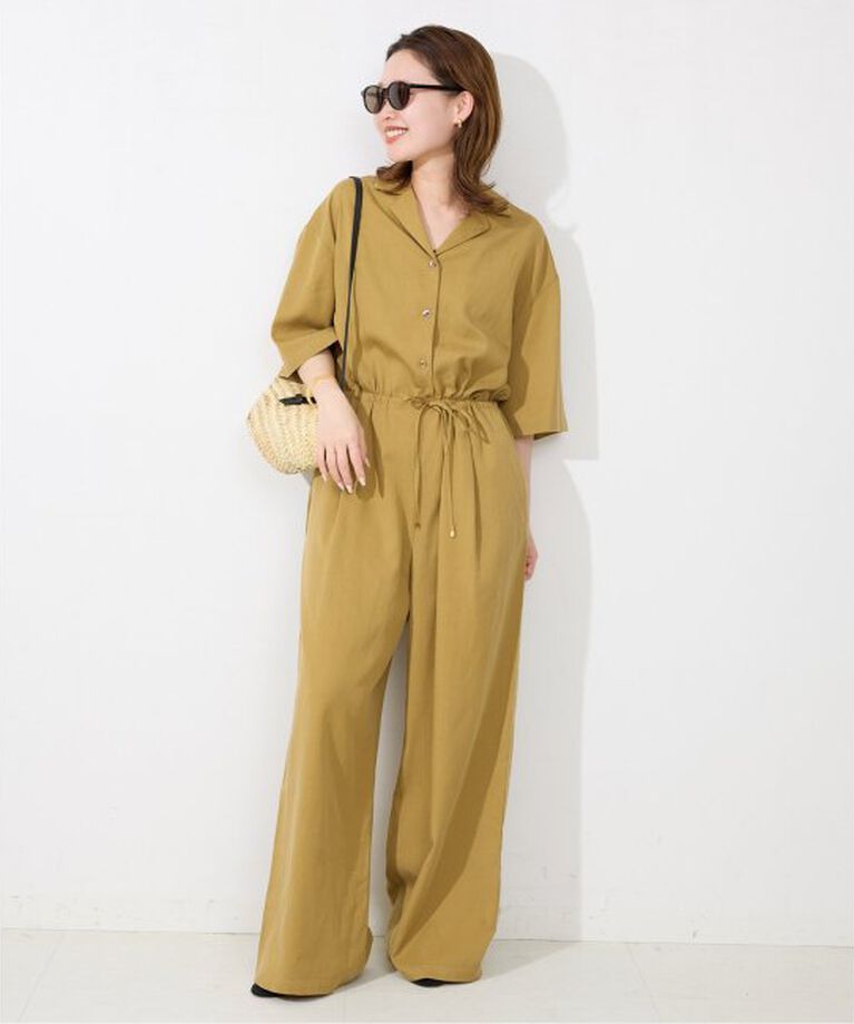 SLOBE IENA「KECH LeS ESSENTIELS RAFFIA LEATHER FLAP MINI KBG-2341」|かごバッグ|