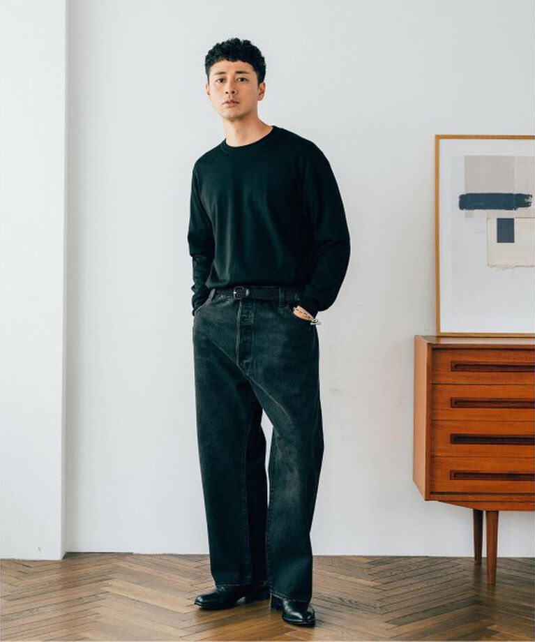 EDIFICE「《追加入荷》Levi’s(リーバイス) 30th 別注 BIG E 501(R) BLACK L26」|デニム|