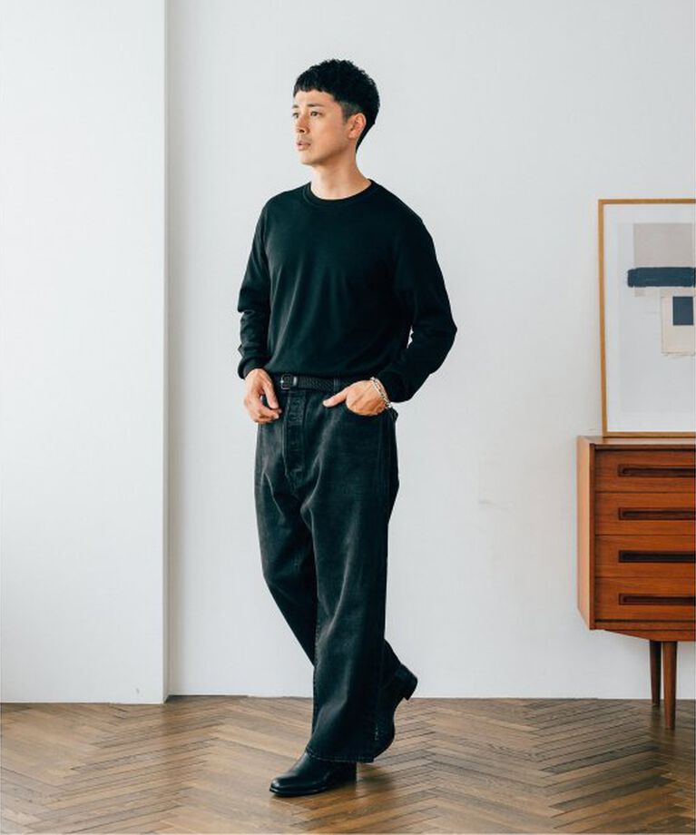 EDIFICE「《追加入荷》Levi’s(リーバイス) 30th 別注 BIG E 501(R) BLACK L26」|デニム|