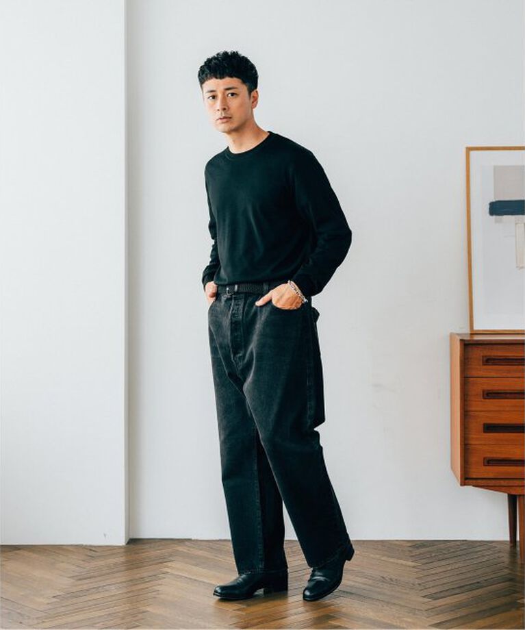 EDIFICE「《追加入荷》Levi’s(リーバイス) 30th 別注 BIG E 501(R) BLACK L26」|デニム|