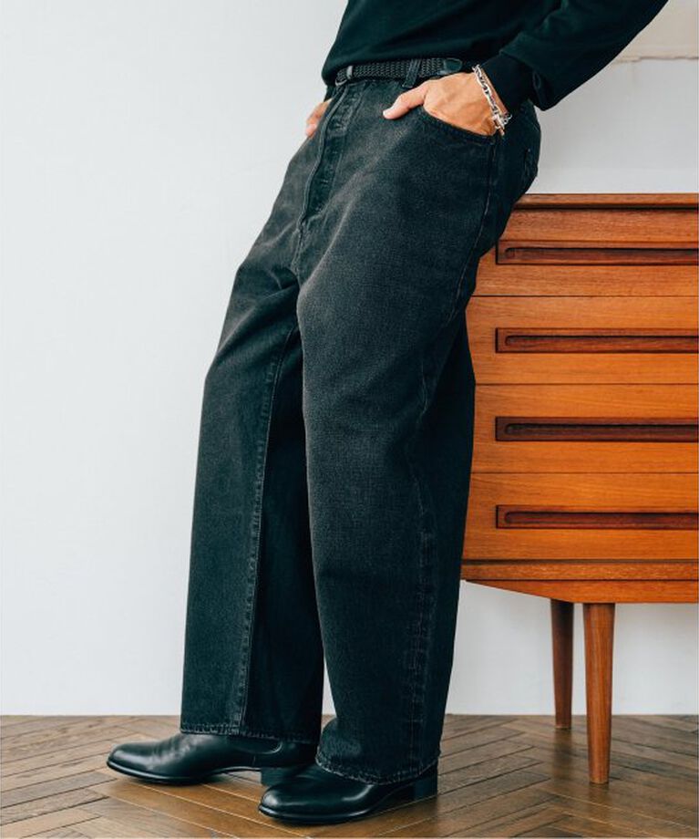 EDIFICE「《追加入荷》Levi’s(リーバイス) 30th 別注 BIG E 501(R) BLACK L26」|デニム|