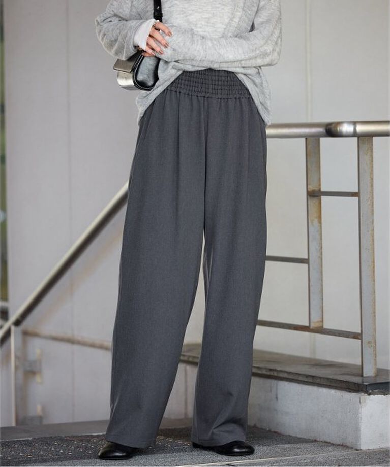 JOURNAL STANDARD「《追加》ウールライクストレッチワイドパンツ」|その他|