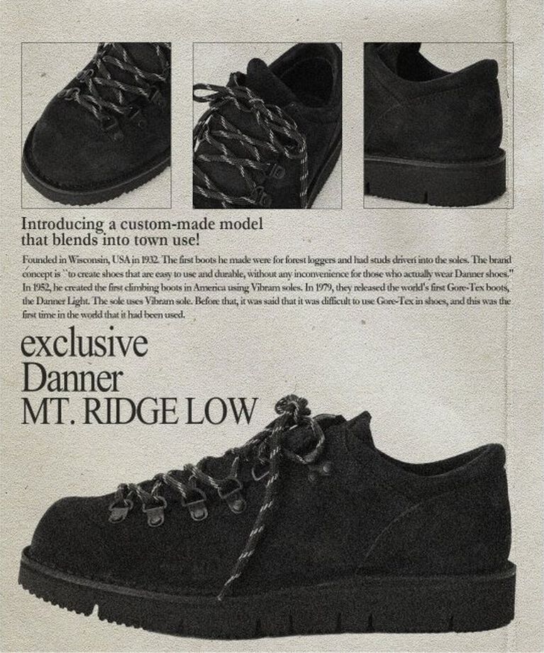 JOURNAL STANDARD relume「DANNER / ダナー 別注 MT.RIDGE LOW WP」|その他|