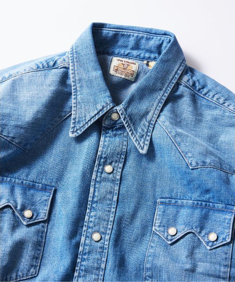 JOURNAL STANDARD「LEVI'S(R) VINTAGE CLOTHING / リーバイス SHORTHORN SAWTOOTH INDIGO COSMOS」|シャツ・ブラウス|