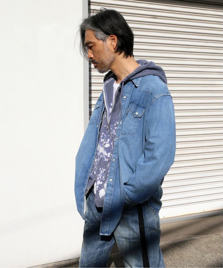 JOURNAL STANDARD「LEVI'S(R) VINTAGE CLOTHING / リーバイス SHORTHORN SAWTOOTH INDIGO COSMOS」|シャツ・ブラウス|