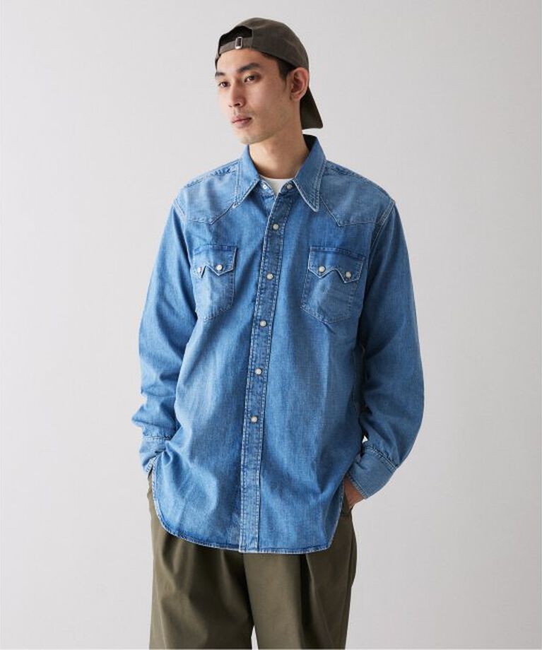 JOURNAL STANDARD「LEVI'S(R) VINTAGE CLOTHING / リーバイス SHORTHORN SAWTOOTH INDIGO COSMOS」|シャツ・ブラウス|