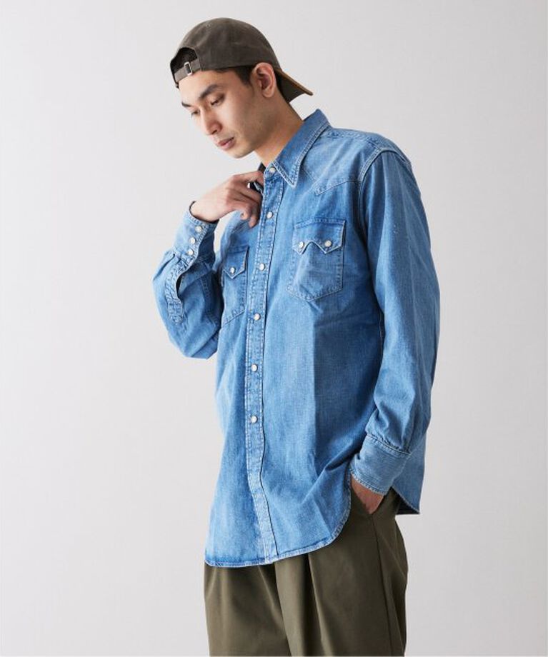 JOURNAL STANDARD「LEVI'S(R) VINTAGE CLOTHING / リーバイス SHORTHORN SAWTOOTH INDIGO COSMOS」|シャツ・ブラウス|