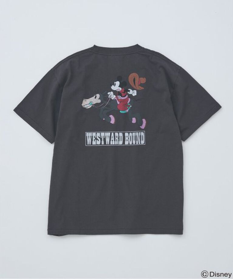 JOURNAL STANDARD「MICKEY MOUSE / ミッキー マウス 別注ウェスタンプリント Tシャツ」|Tシャツ・カットソー|