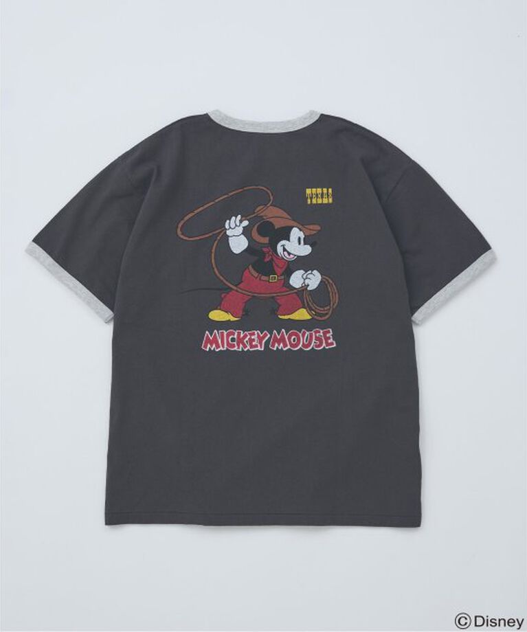 JOURNAL STANDARD「MICKEY MOUSE / ミッキー マウス 別注ウェスタンプリント Tシャツ」|Tシャツ・カットソー|