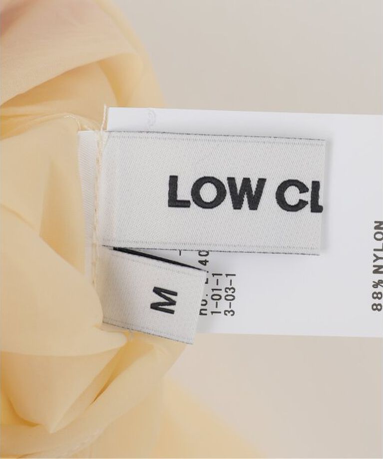 JOURNAL STANDARD「【LOW CLASSIC/ロウ クラシック】SEE-THROUGH BUTTON LOOP SKIR」|スカート|