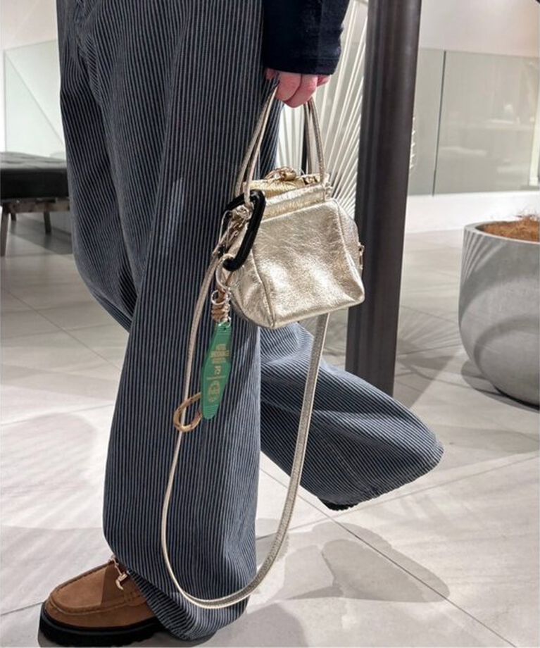 FRAMeWORK「MARCO MASI/マルコマージ mini shoulder バッグ」|ショルダー・メッセンジャー|ゴールド