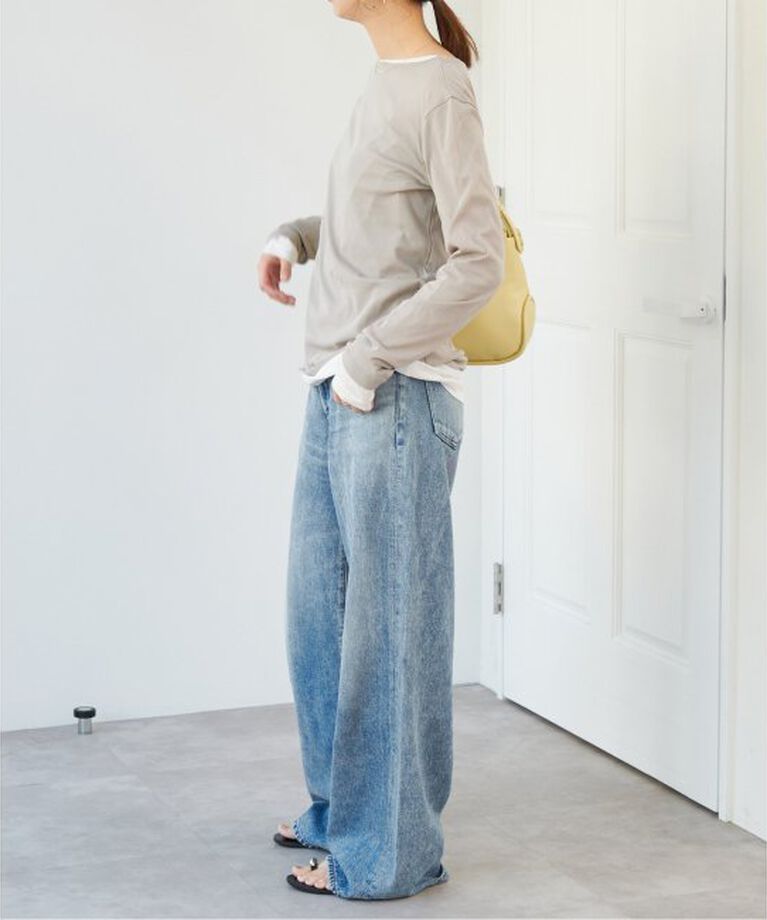 Spick and Span「ソフトフライスシアーボートネックTEE」|Tシャツ・カットソー|