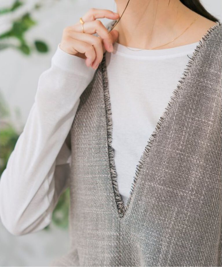 Spick and Span「ソフトフライスシアーボートネックTEE」|Tシャツ・カットソー|