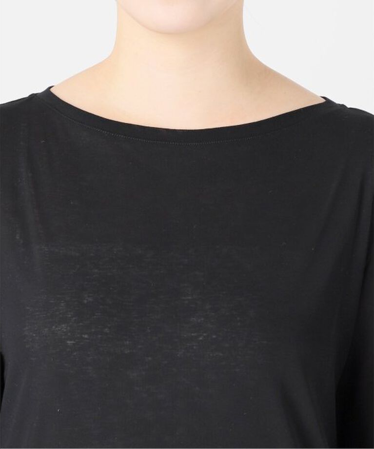 Spick and Span「ソフトフライスシアーボートネックTEE」|Tシャツ・カットソー|