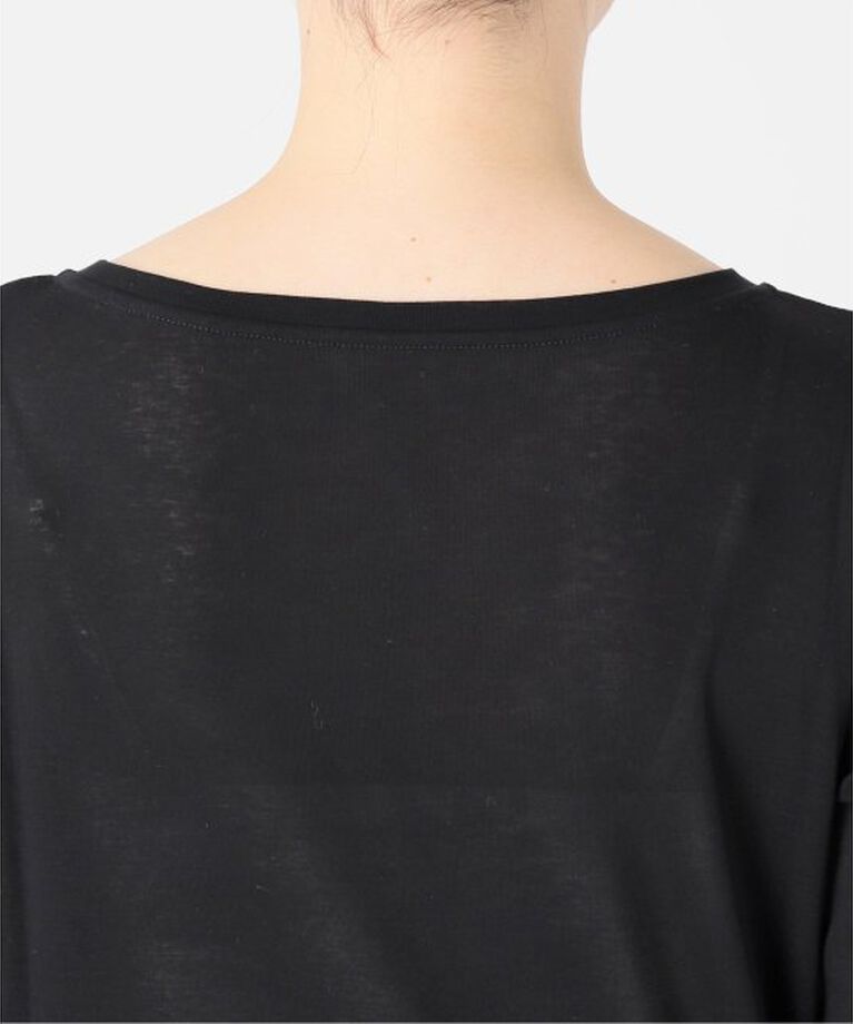 Spick and Span「ソフトフライスシアーボートネックTEE」|Tシャツ・カットソー|