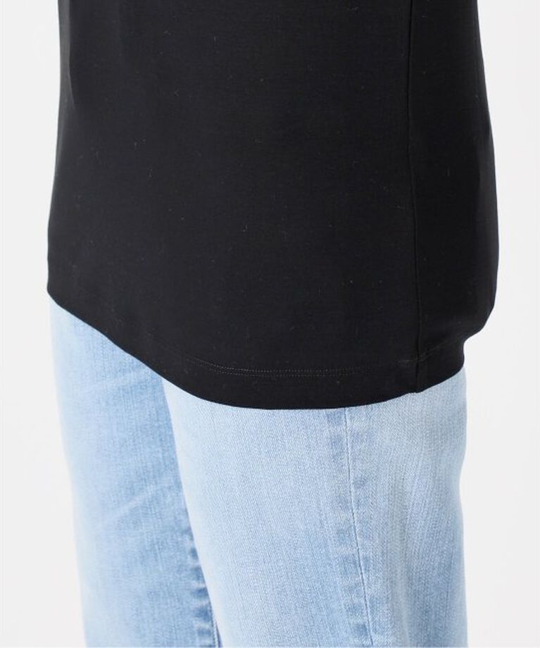 Spick and Span「ソフトフライスシアーボートネックTEE」|Tシャツ・カットソー|