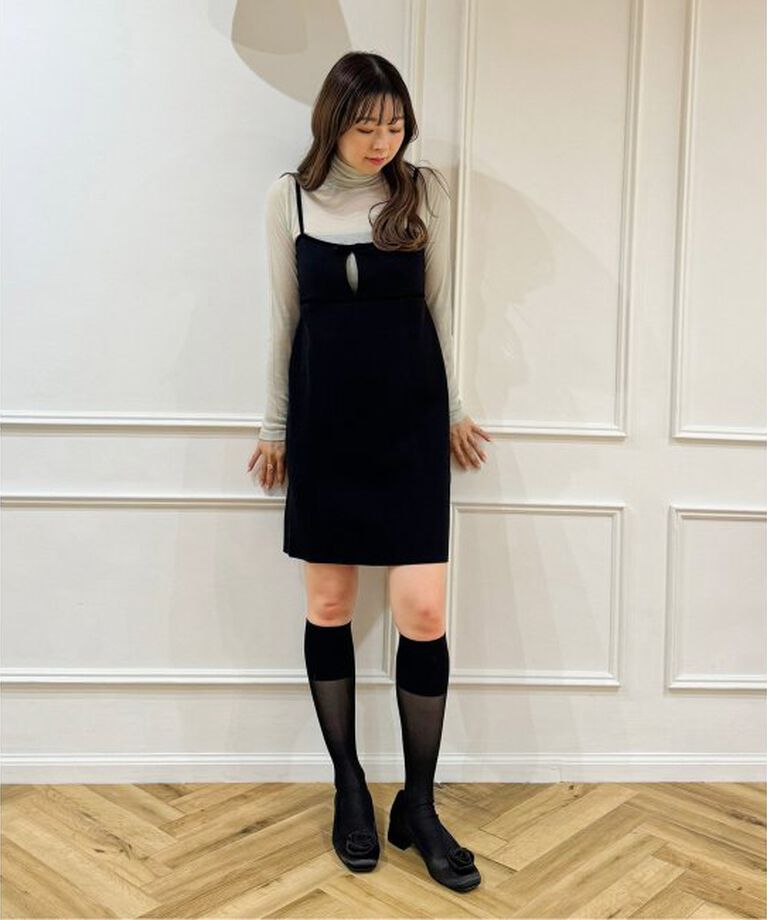  「《WEB限定》Le decore / ル デコレ puffy rose パンプス」|パンプス|