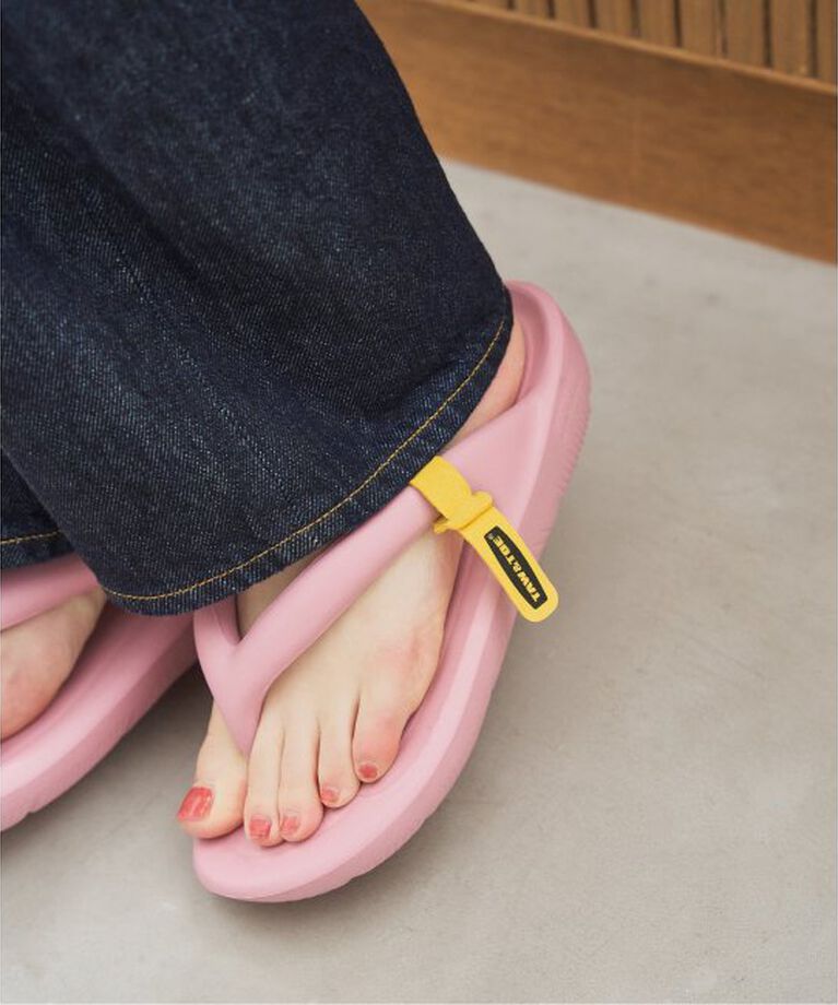  「《追加》TAW&TOE/トーアンドトー ZEROVITY Flip Flop OG」|サンダル|ピンク