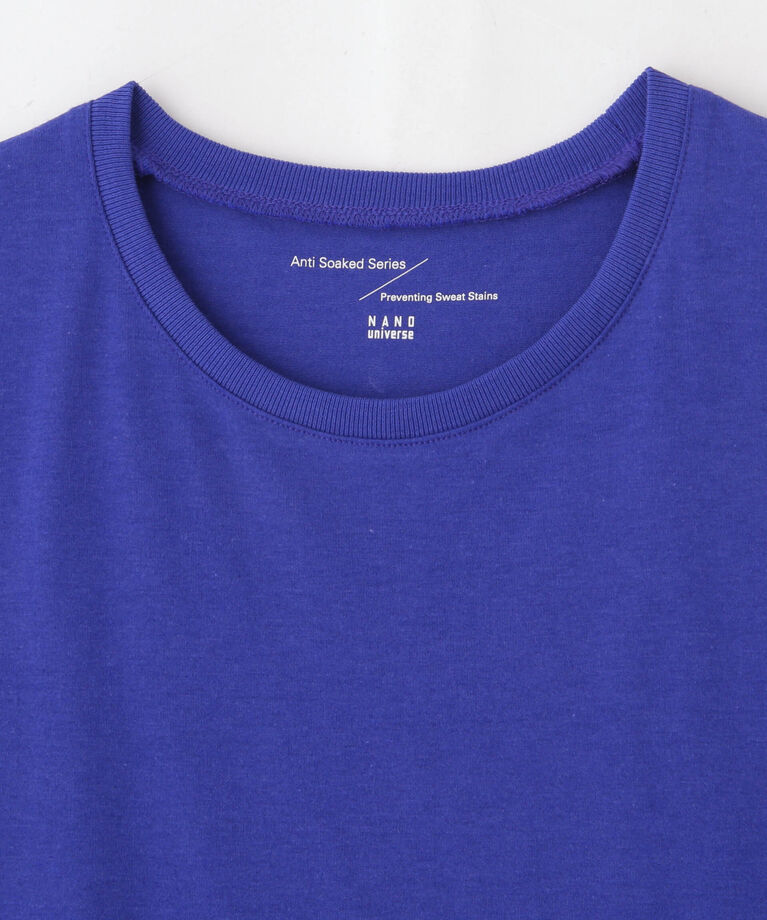 nano･universe「Anti Soaked(R) 汗染み防止カラフルノースリTシャツ」|Tシャツ・カットソー|