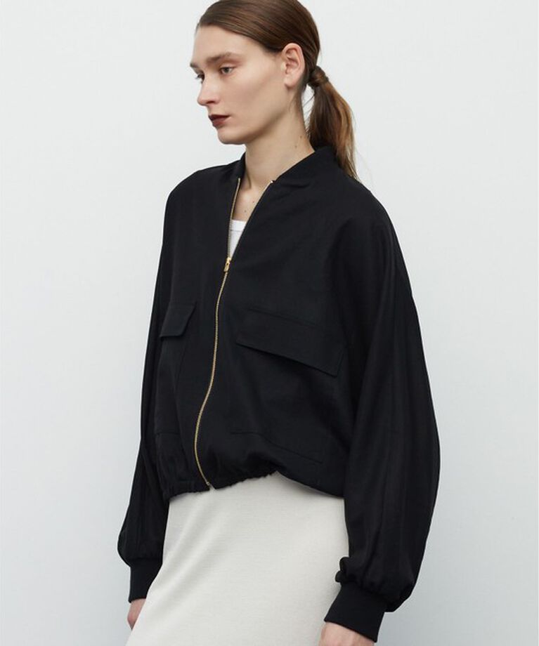 BEIGE,「RIVOLI / ブルゾン」|ブルゾン・スタジャン|Black