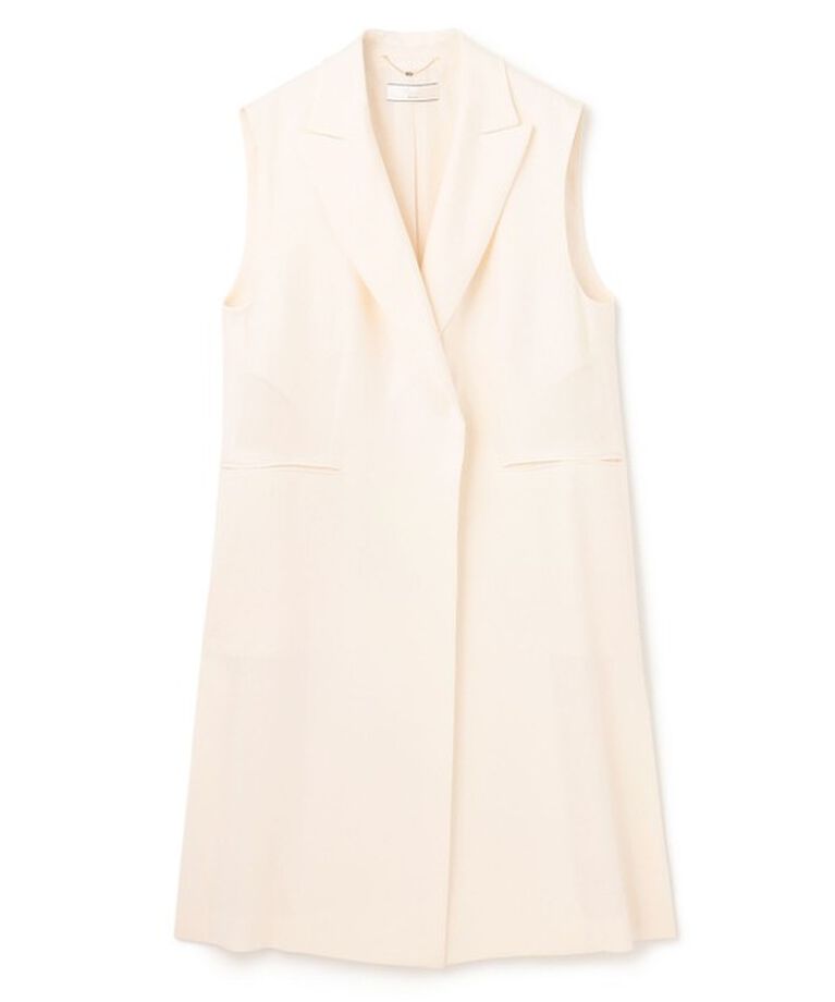 BEIGE,「【VERY NaVY 6月号掲載】 CAROLE / ロングテーラードジレ」|ベスト・ジレ|
