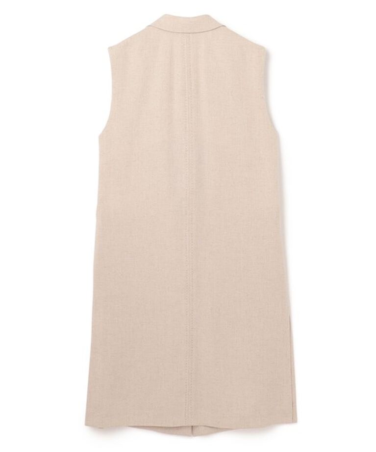 BEIGE,「【VERY NaVY 6月号掲載】 CAROLE / ロングテーラードジレ」|ベスト・ジレ|