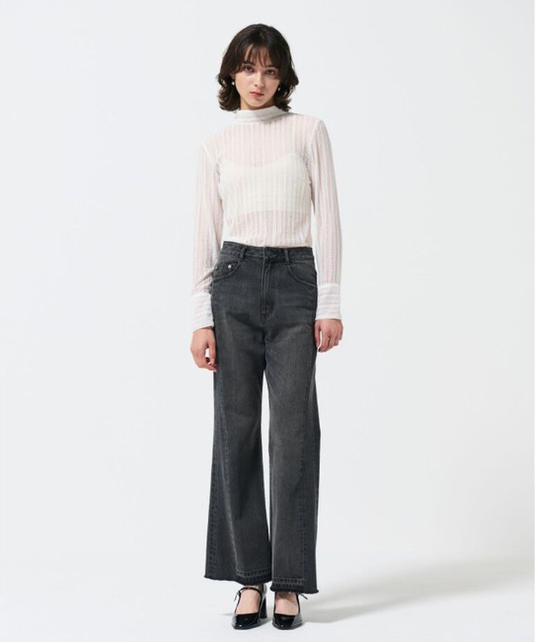 GRACE CONTINENTAL「ストレッチレーストップ」|Tシャツ・カットソー|
