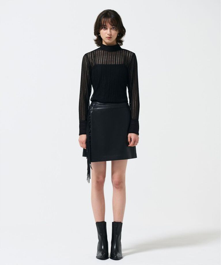 GRACE CONTINENTAL「ストレッチレーストップ」|Tシャツ・カットソー|