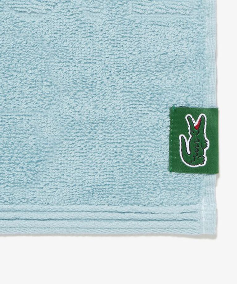 LACOSTE「ワントーンブランディングタオルハンカチ」|タオル|