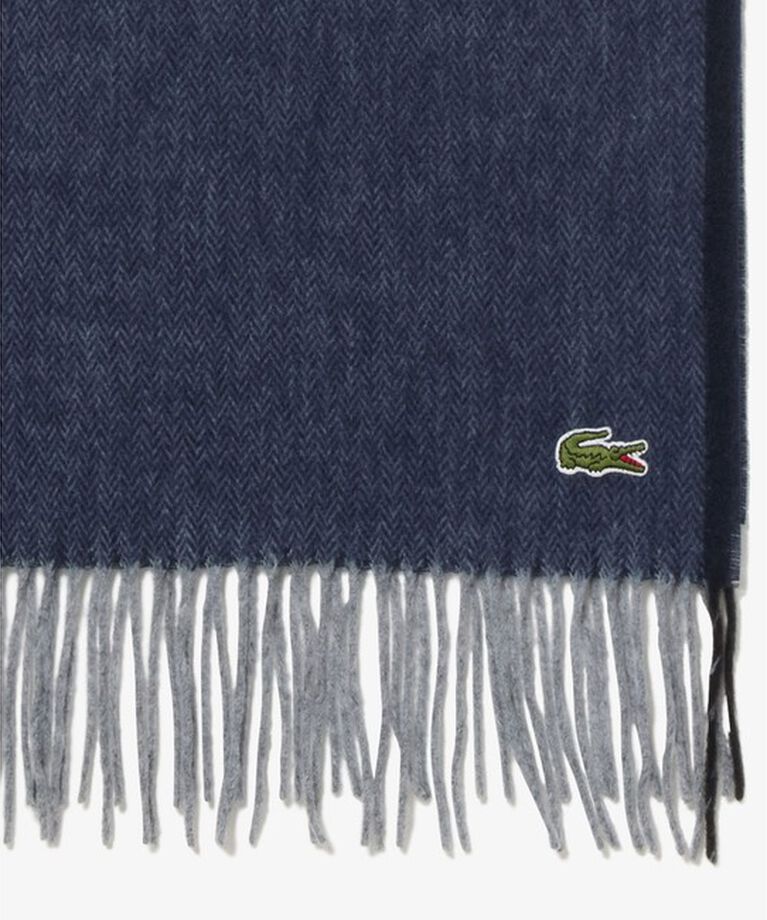LACOSTE「ヘリンボーンマフラー」|マフラー|