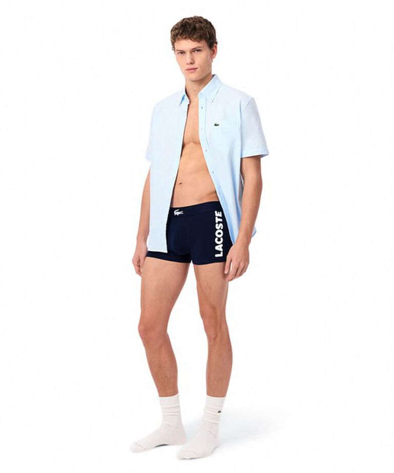 LACOSTE「３パックストレッチコットントランクボクサーショーツ / ボクサーパンツ」|インナー|