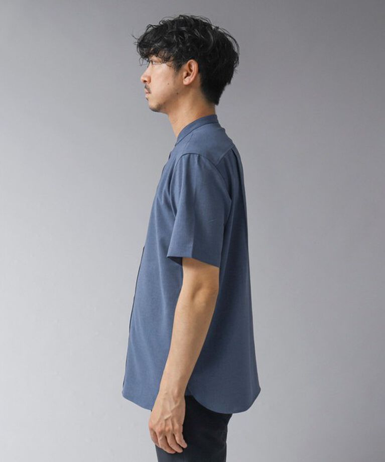 NOLLEY'S goodman「【ACTIVE SECT】《限定展開 / 速乾 / イージーケア》”ALL TIME DRY” バンドカラー半袖シャツ」|シャツ・ブラウス|