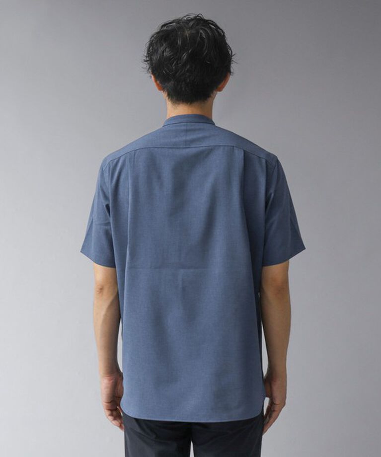 NOLLEY'S goodman「【ACTIVE SECT】《限定展開 / 速乾 / イージーケア》”ALL TIME DRY” バンドカラー半袖シャツ」|シャツ・ブラウス|