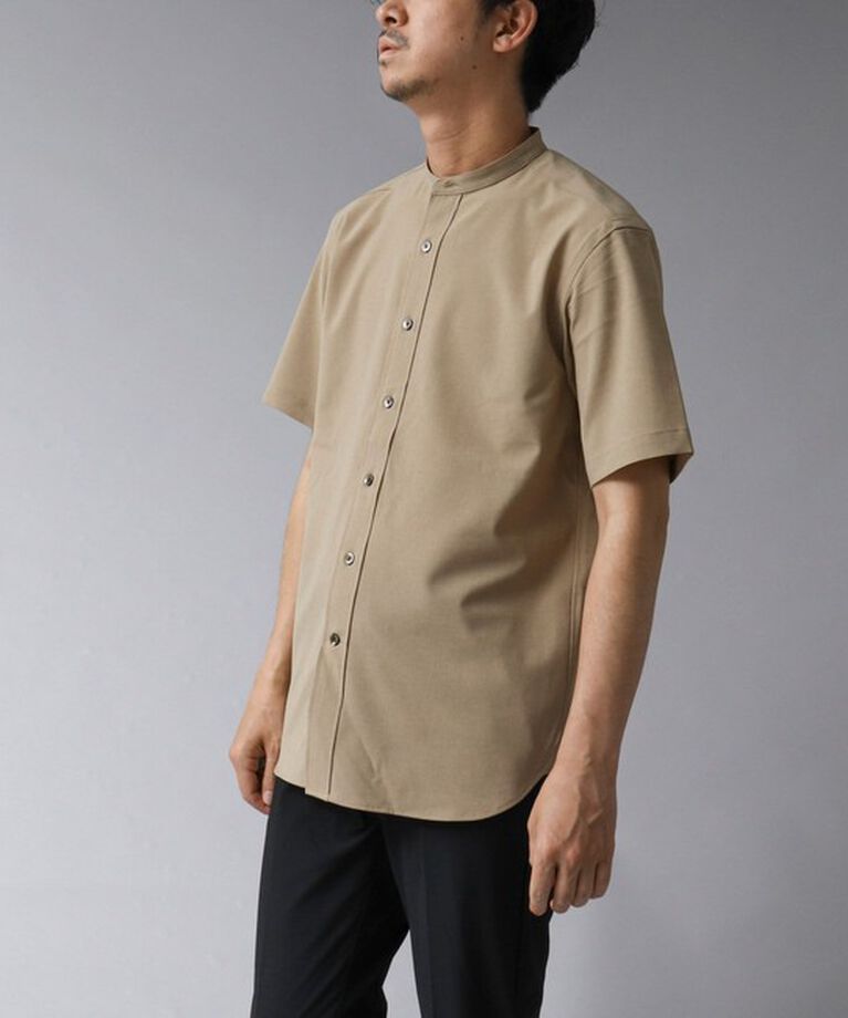 NOLLEY'S goodman「【ACTIVE SECT】《限定展開 / 速乾 / イージーケア》”ALL TIME DRY” バンドカラー半袖シャツ」|シャツ・ブラウス|