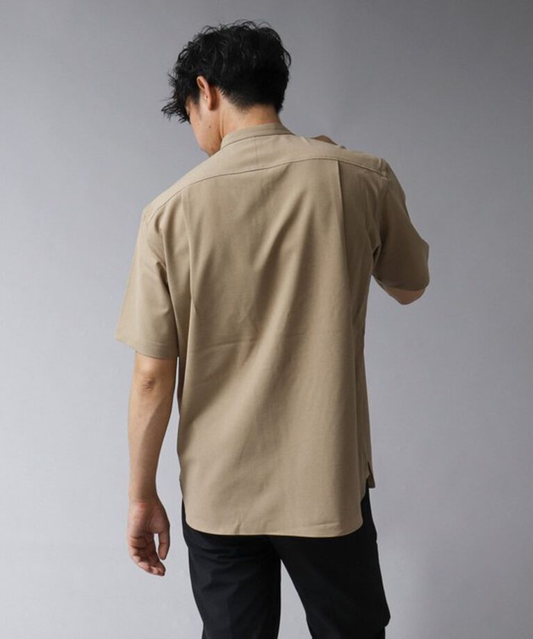 NOLLEY'S goodman「【ACTIVE SECT】《限定展開 / 速乾 / イージーケア》”ALL TIME DRY” バンドカラー半袖シャツ」|シャツ・ブラウス|