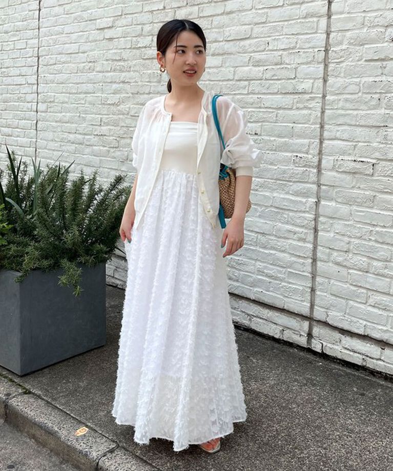 NOLLEY'S「2WAYカットジャガードドッキングワンピース」|ワンピース|