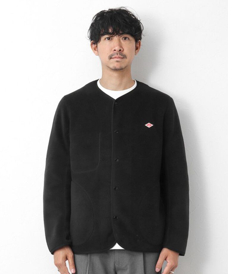 NOLLEY'S goodman「【DANTON/ダントン】フリースカラーレスジャケット 24AW」|ブルゾン・スタジャン|