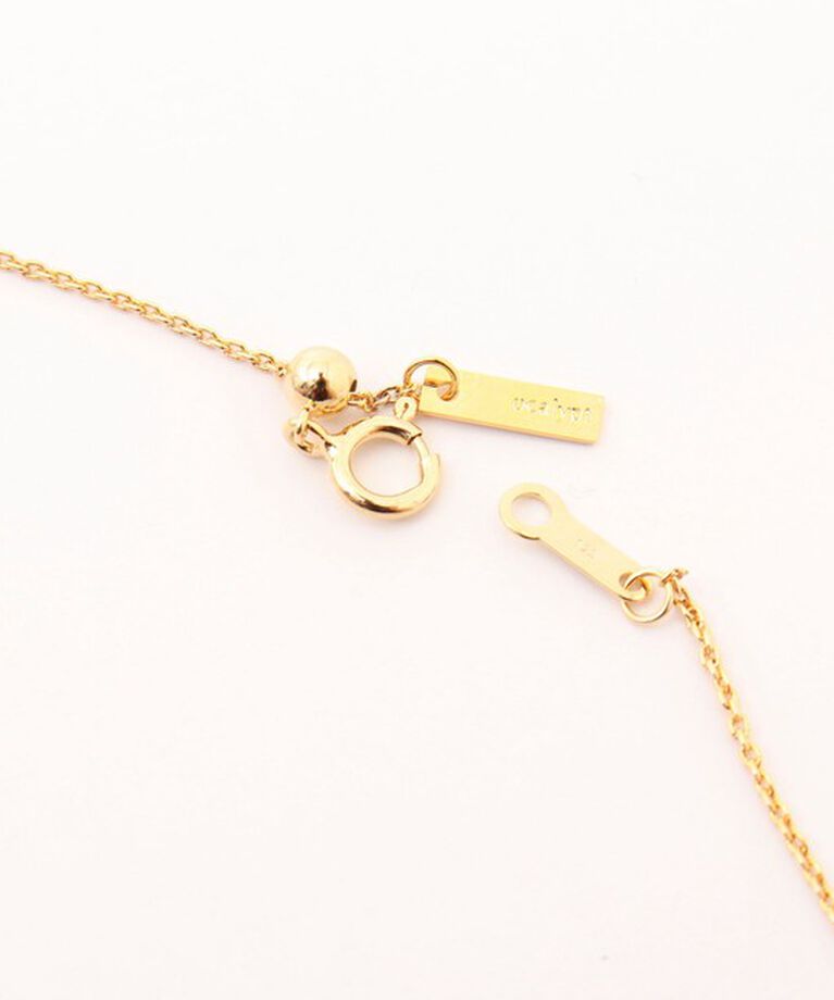 NOLLEY'S「【ucalypt/ユーカリプト】Linear Ribbon Necklace」|ネックレス|