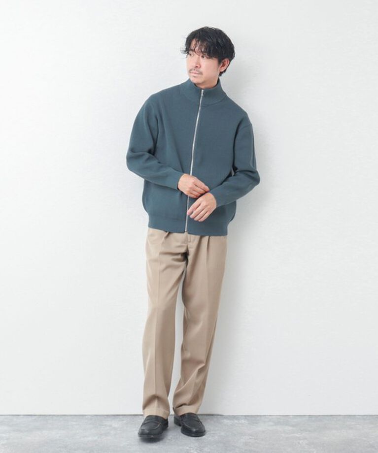 WORK ABOUT「【WORK ABOUT】ウォッシャブルドライバーズニット」|ニット・セーター|
