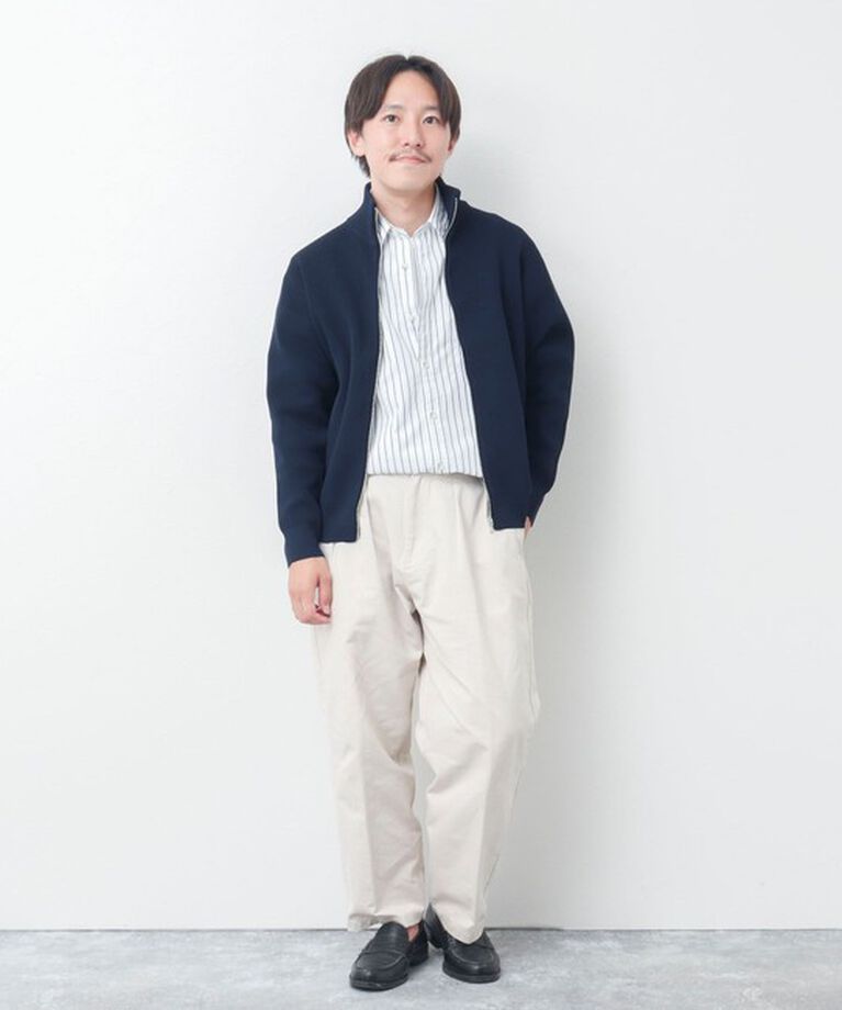 WORK ABOUT「【WORK ABOUT】ウォッシャブルドライバーズニット」|ニット・セーター|