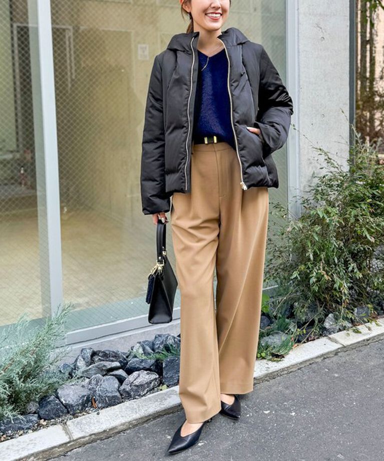 NOLLEY'S「《セットアップ対応》プレミアムストレッチ２タックワイドパンツ」|その他|