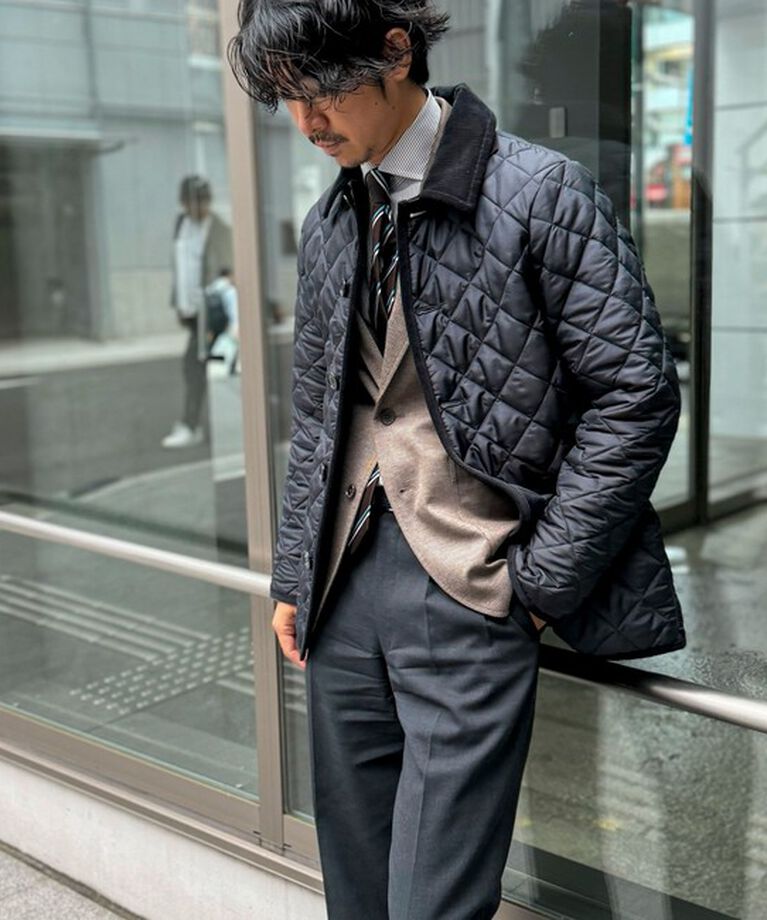 NOLLEY'S goodman「【Traditional WeatherWear】別注 WAVERLY TWW キルティングジャケット」|ブルゾン・スタジャン|