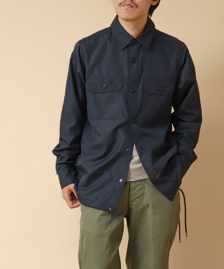 NOLLEY'S goodman「【TAION/タイオン】ノンダウン ミリタリー ロングスリーブシャツ 24AW」|シャツ・ブラウス|